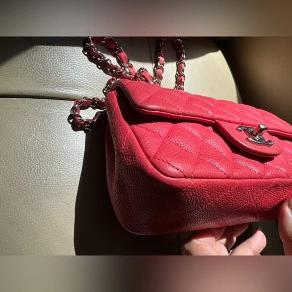 CHANEL Mini rectangle caviar quilted flap classic - Picture 8 of 13